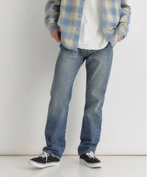 【Levi's】501 Оригинальный крой (прямой силуэт / средняя посадка / аутентичный прямой деним)