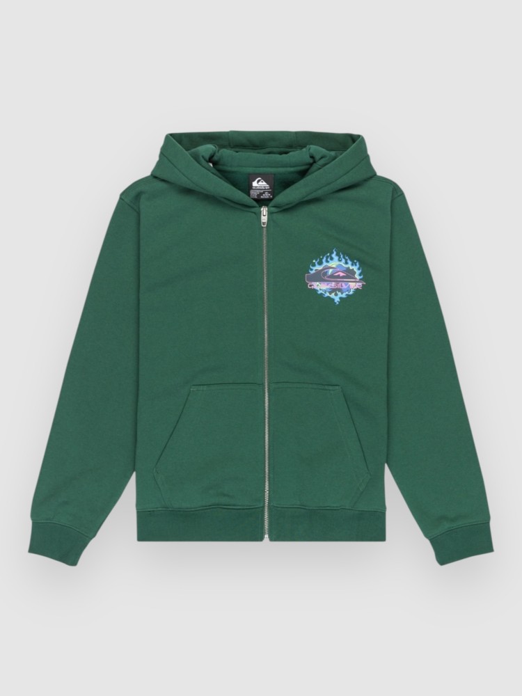 

Детская толстовка Quiksilver Graphic Kids Sweatjacke, trekking green