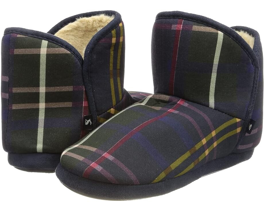 

Домашняя обувь Joules Cabin, цвет Navy Multi Check