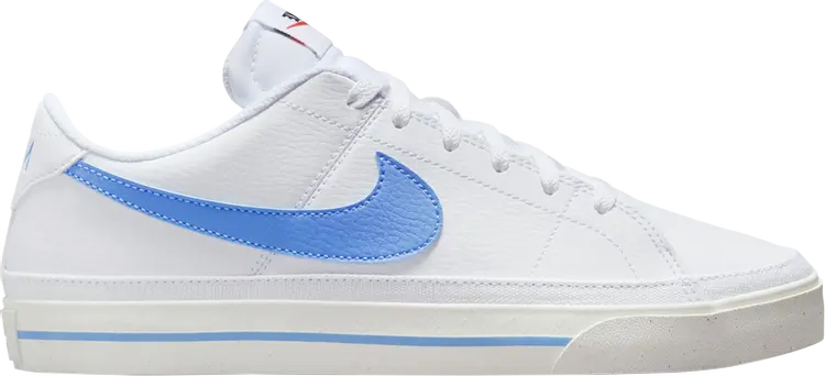 

Кроссовки Court Legacy Next Nature 'White University Blue', белый, Синий, Кроссовки Court Legacy Next Nature 'White University Blue', белый
