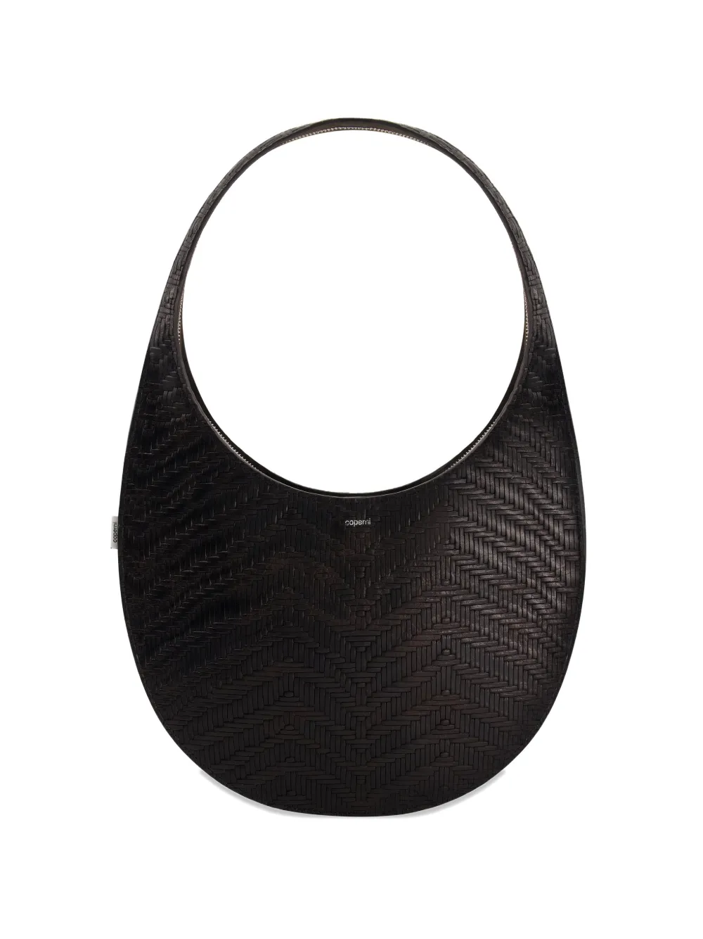 

Средняя мягкая сумка на плечо с молнией Coperni, черный