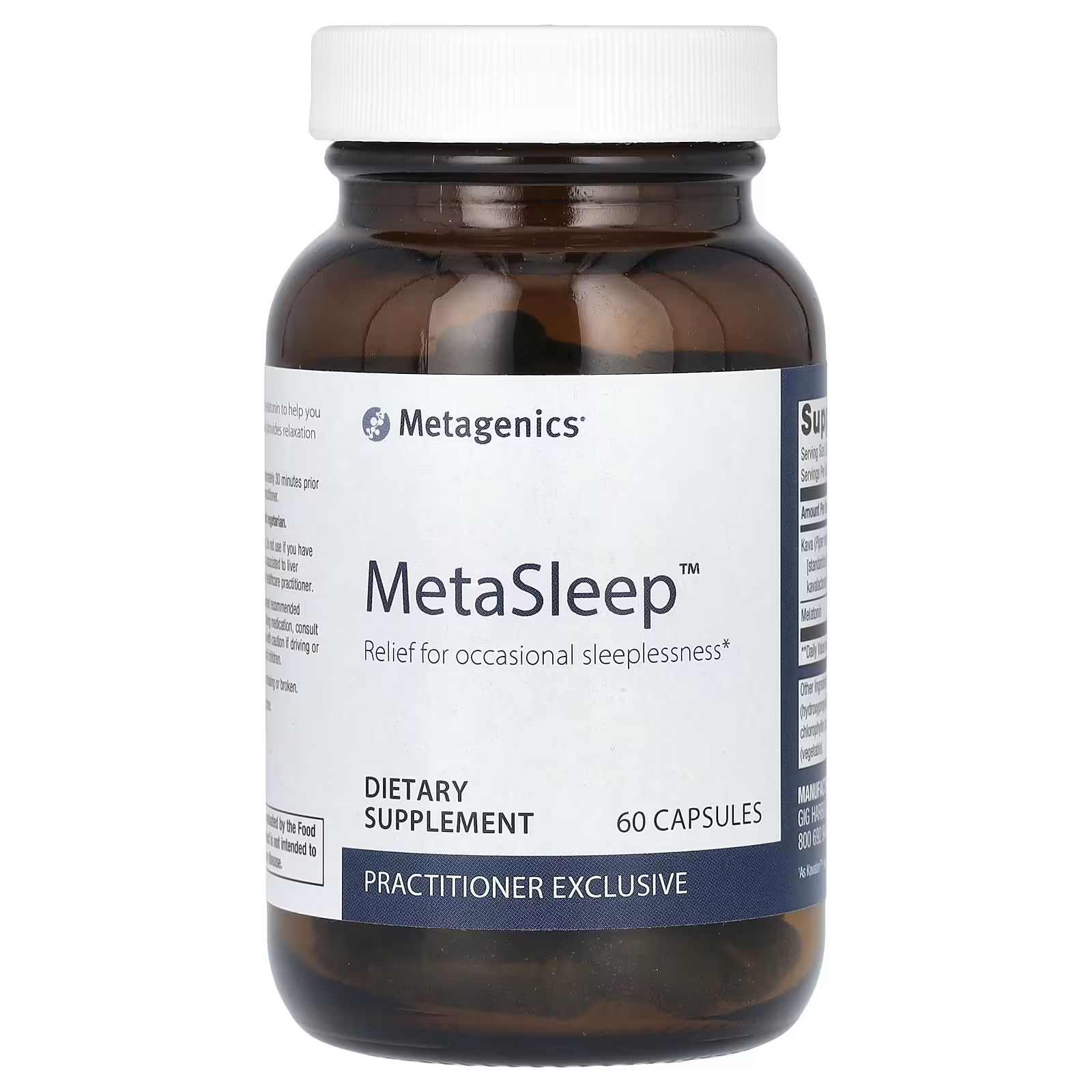 

MetaSleep, 60 капсул Metagenics