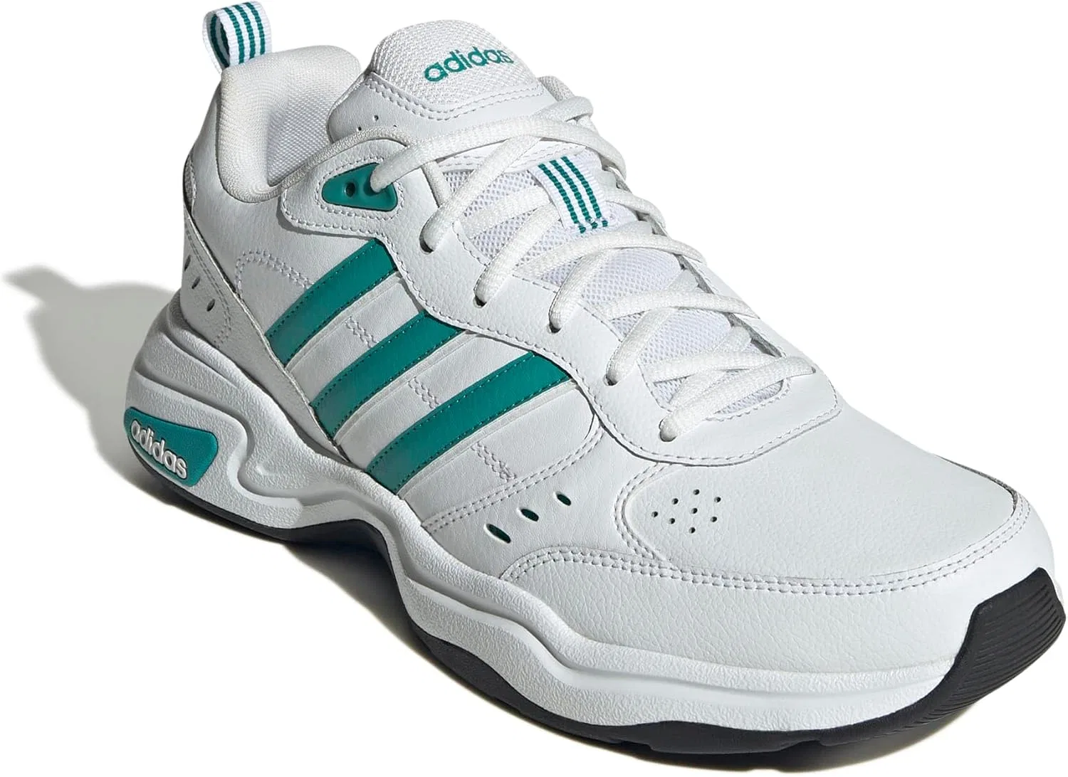 Кроссовки Men's Adidas, Ftwr White Pure Teal Core Black — фото 3