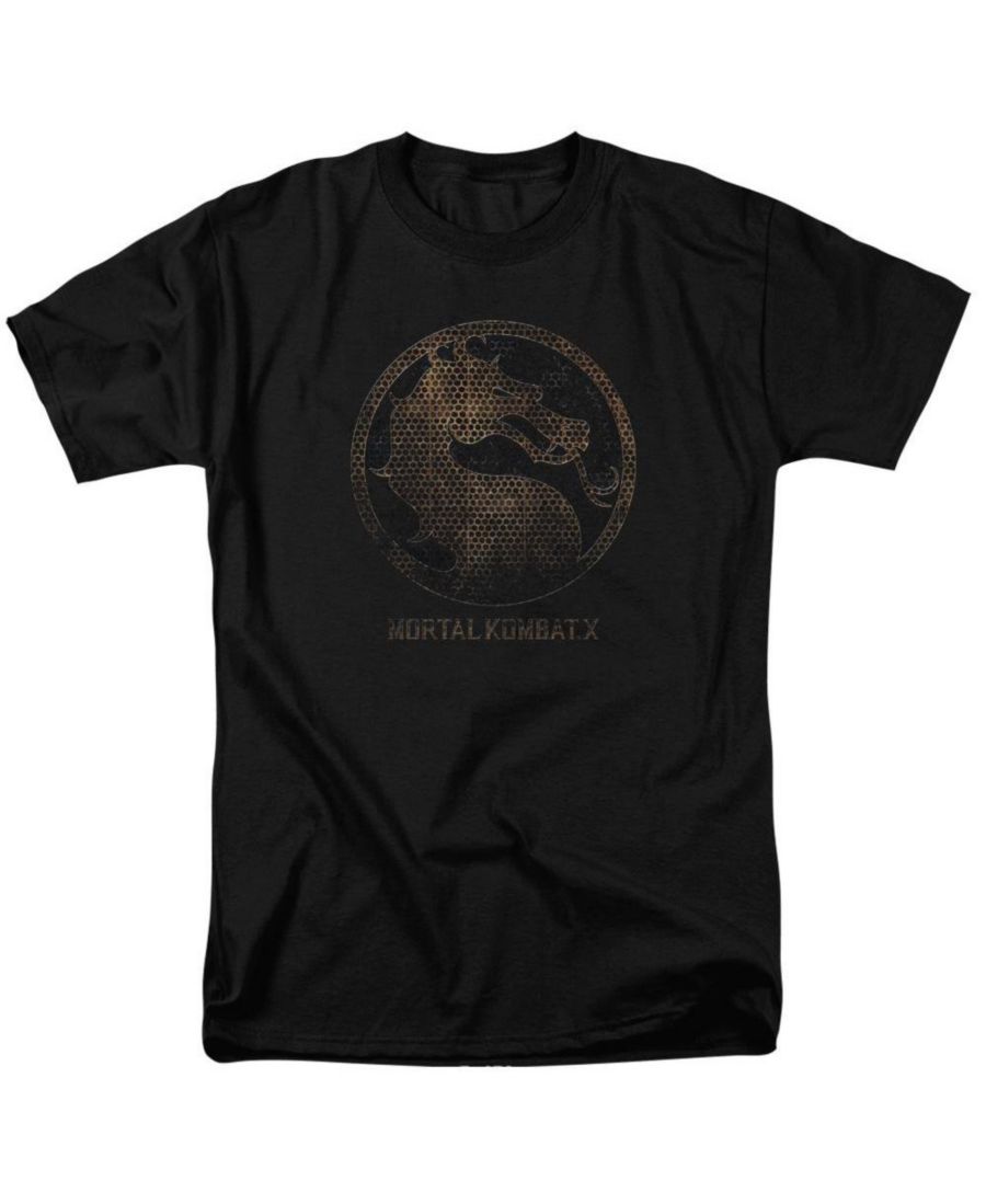 

Мужская футболка с коротким рукавом и изображением металлического тюленя Mortal Kombat X, Black, Черный, Мужская футболка с коротким рукавом и изображением металлического тюленя Mortal Kombat X, Black