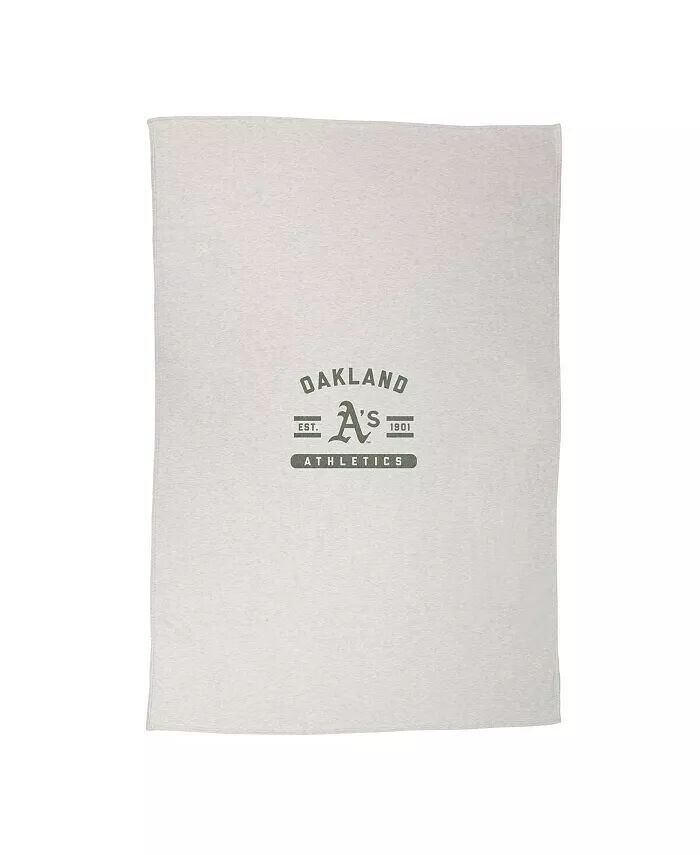 

Одеяло-толстовка Oakland Athletics 54 x 84 дюйма Logo Brands, мультиколор
