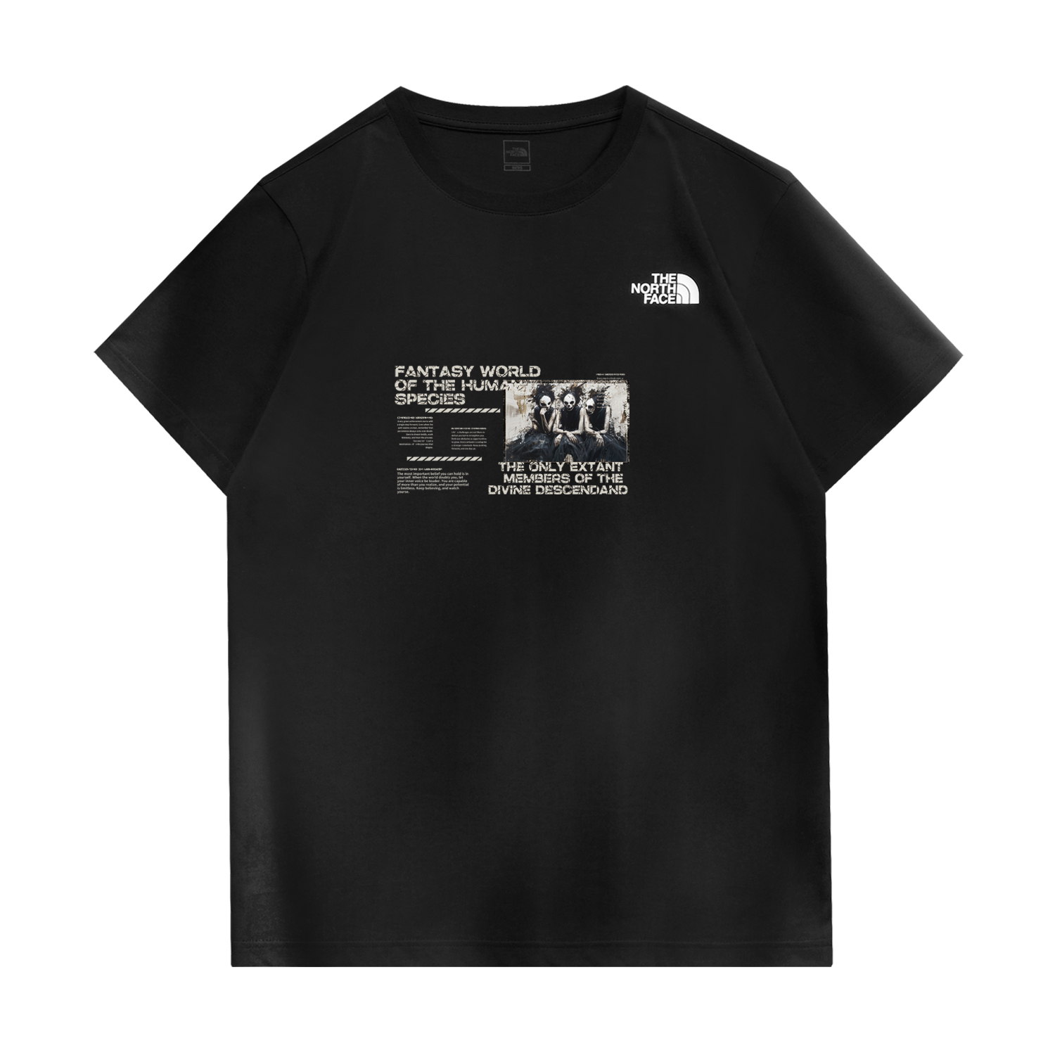 

THE NORTH FACE Футболка унисекс черная, Черный, THE NORTH FACE Футболка унисекс черная