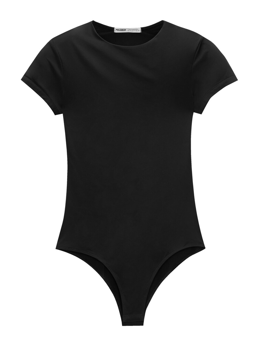 

Рубашка-боди Pull&Bear, черный