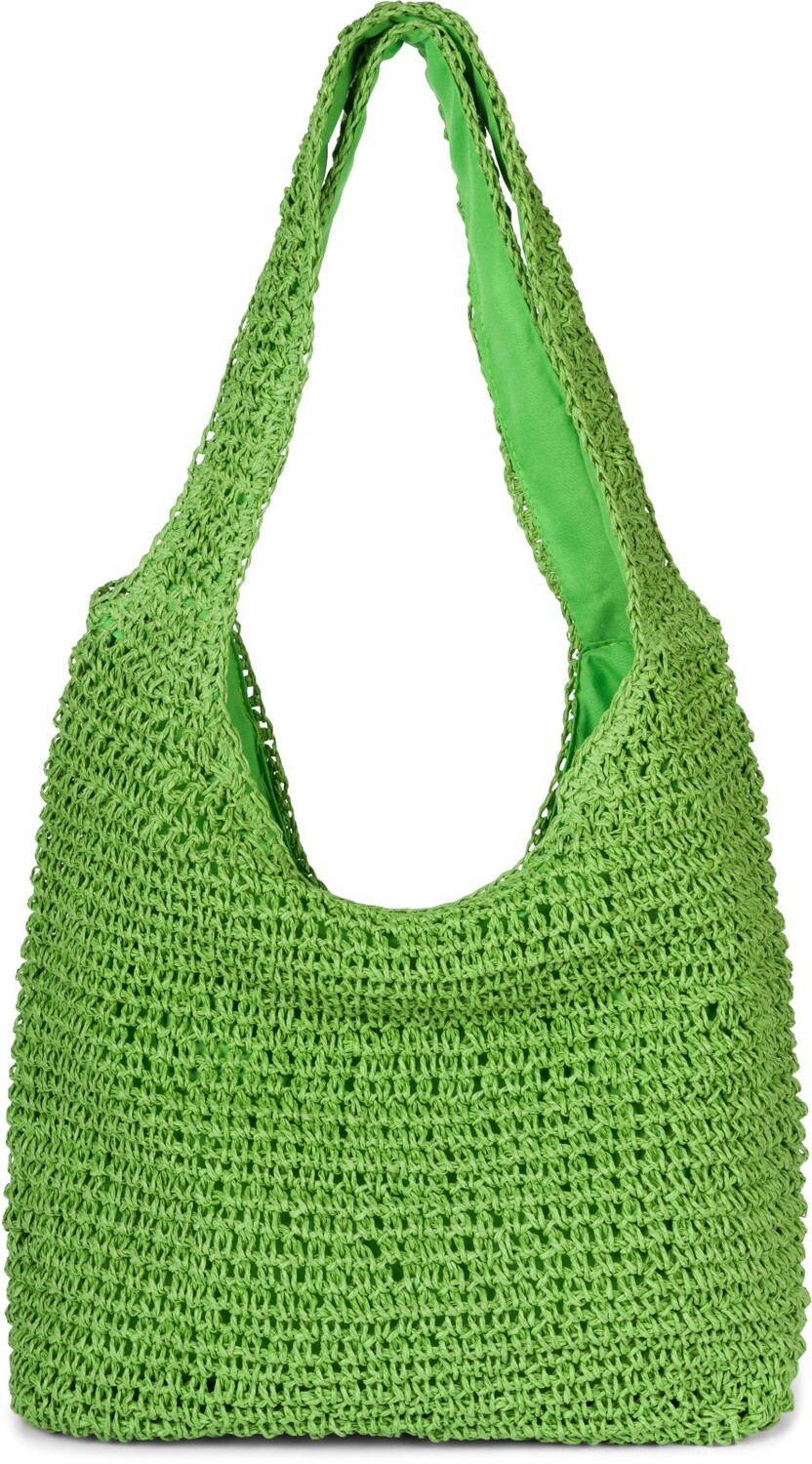 

Сумка через плечо styleBREAKER Papierstroh Beuteltasche, зеленый