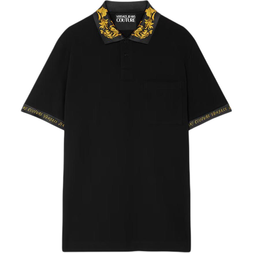 

Мужская поло VERSACE JEANS COUTURE, черный