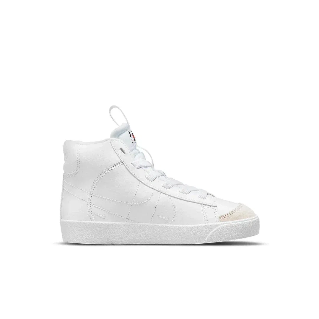 Кроссовки Nike Blazer Mid '77 SE DH8641-102, белые, в стиле Lifestyle HTAT579 — фото 3