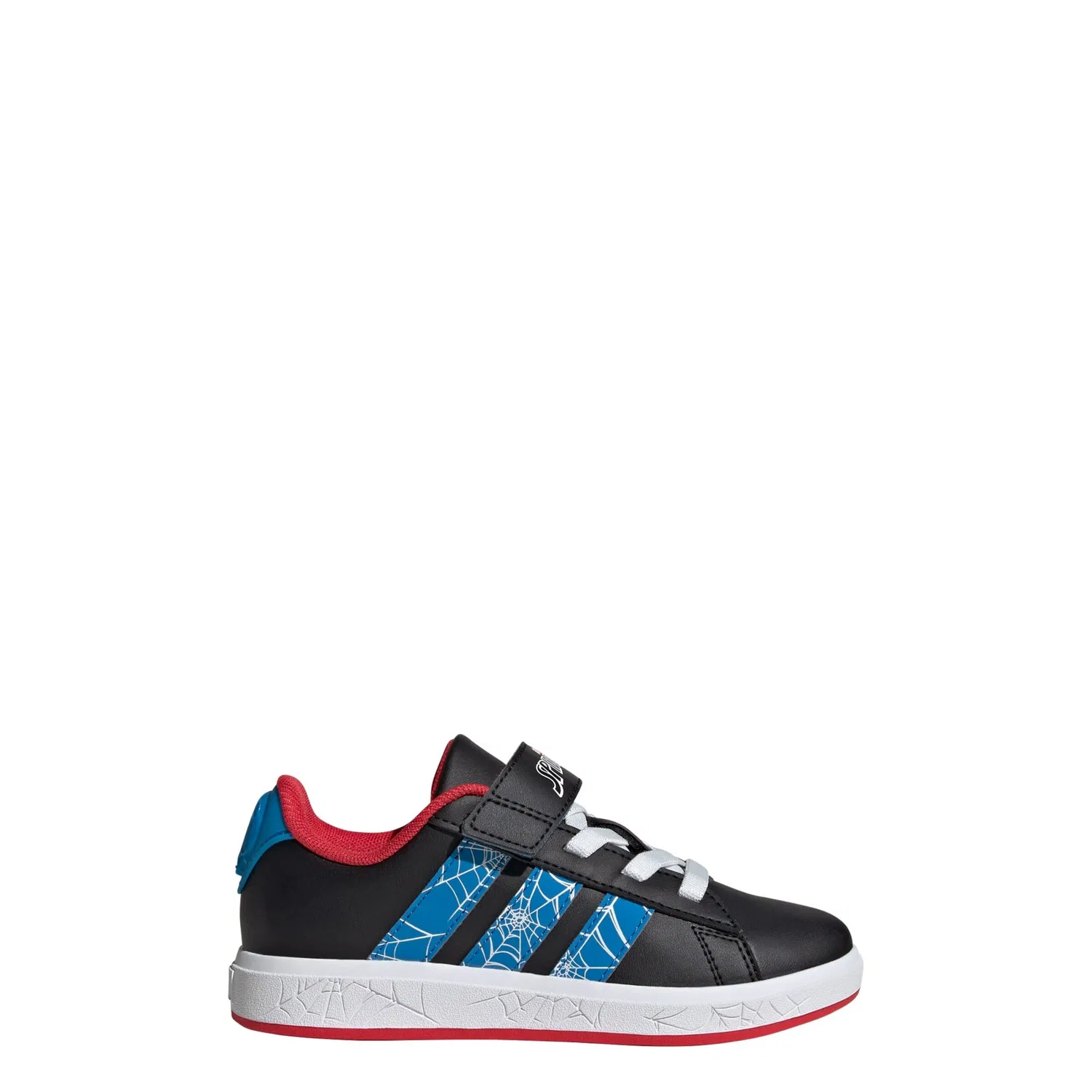 Спортивные кроссовки Adidas Sportswear Marvel Spider-Man Grand Court черного цвета — фото 2