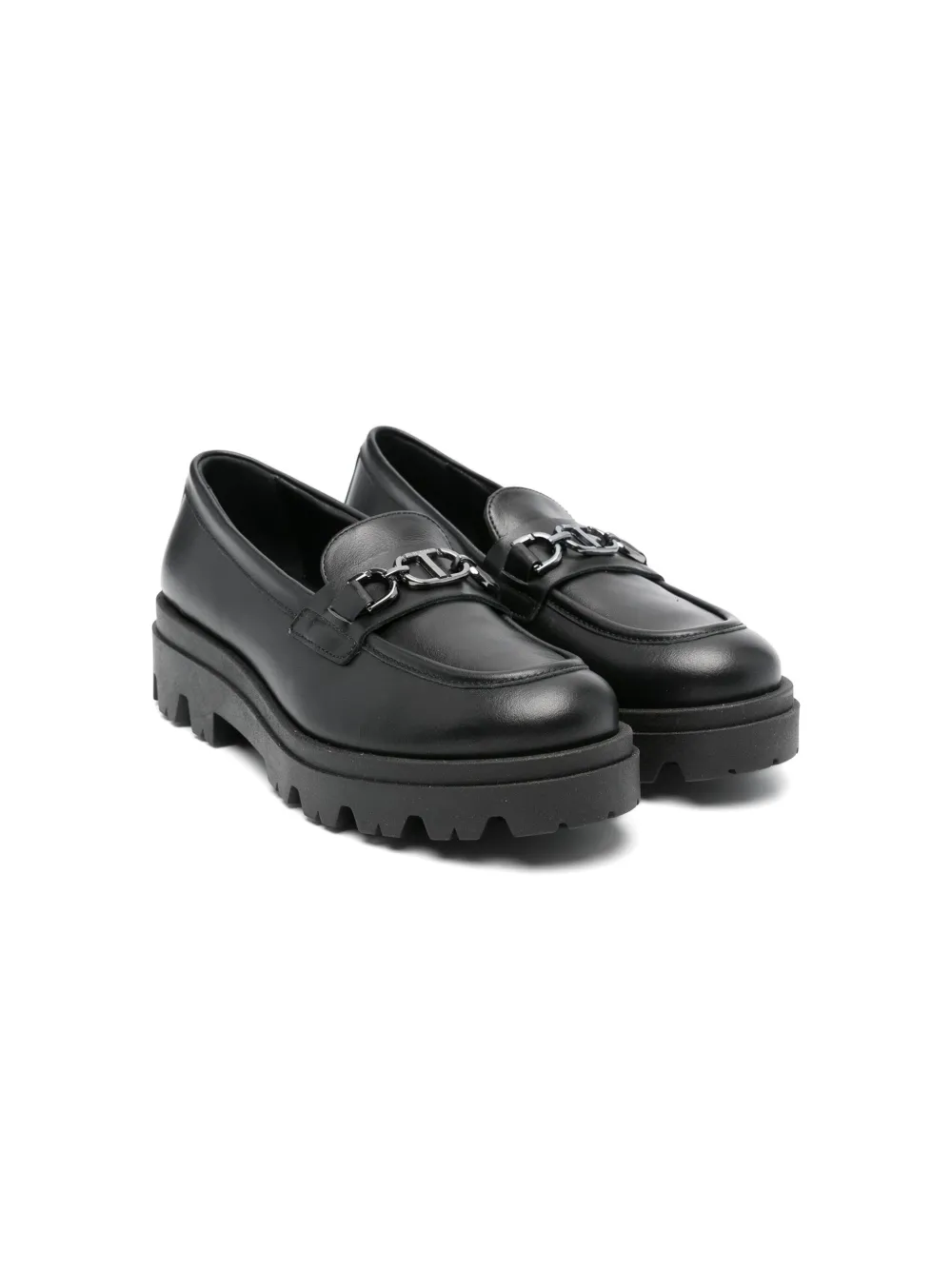 

Лоферы с логотипом TWINSET Kids, черный