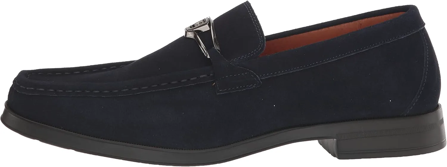 

Мужские лоферы Stacy Adams Palladian Moc Toe без застежки, темно-синий