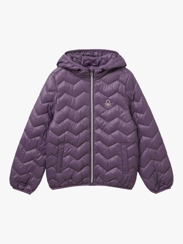 

Детская стеганая куртка Benetton, Violet