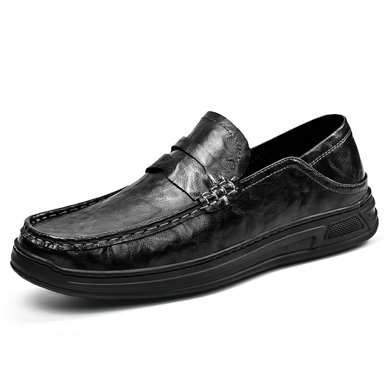 Туфли мужские Men"s Casual Men Low-Top Season Ram, черный — фото 2