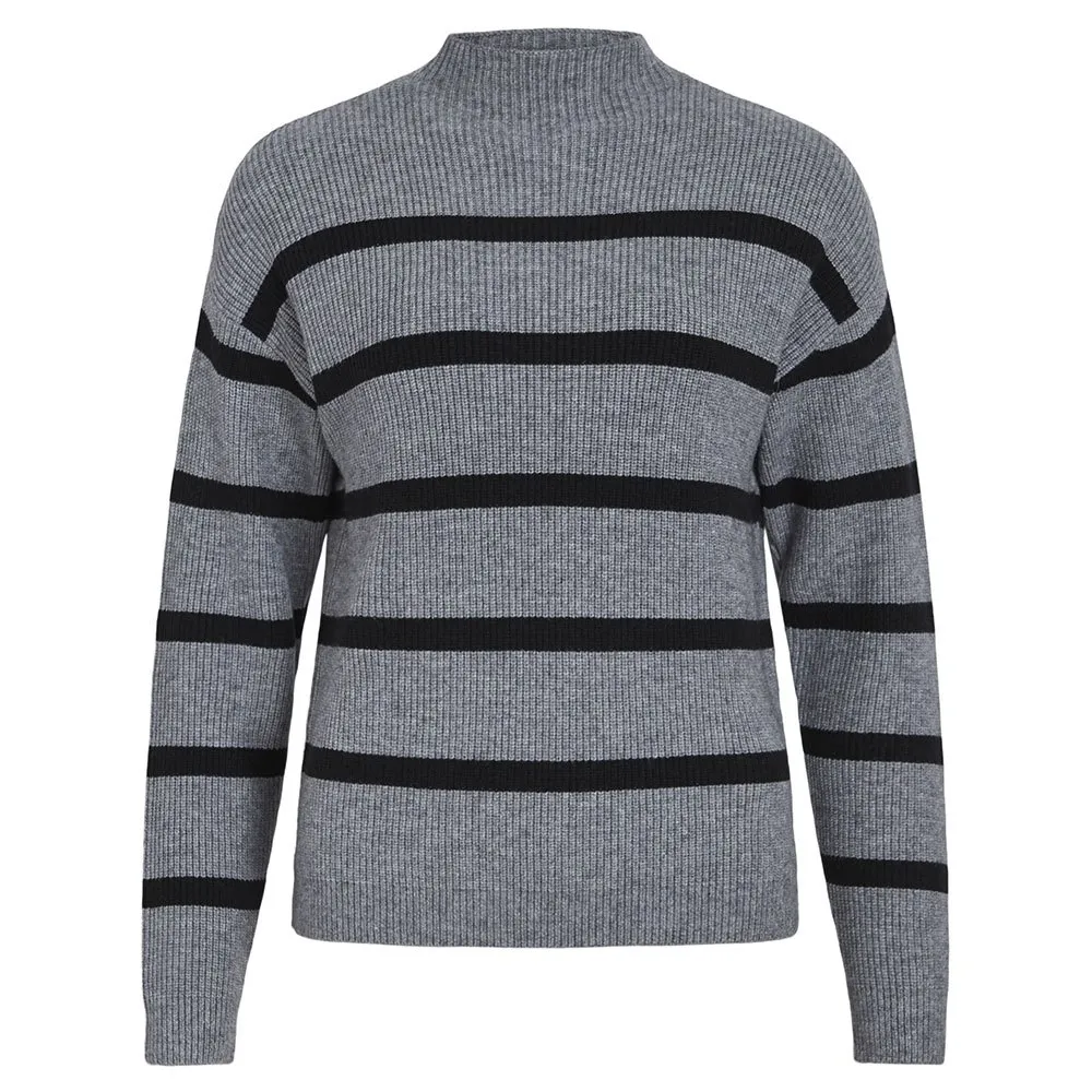 

Свитер Vila Ril v neck, серый