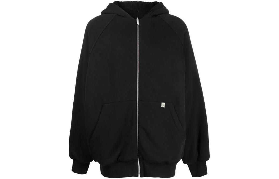 

Толстовка на молнии с принтом слогана 1017 Alyx 9Sm, черный