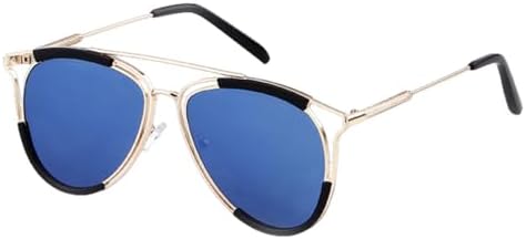 

Полые солнцезащитные очки для женщин в винтажном ретро-стиле с металлической оправой, розовыми и желтыми линзами, тонированные, защита от ультрафиолета UV400 MTZJH, C2