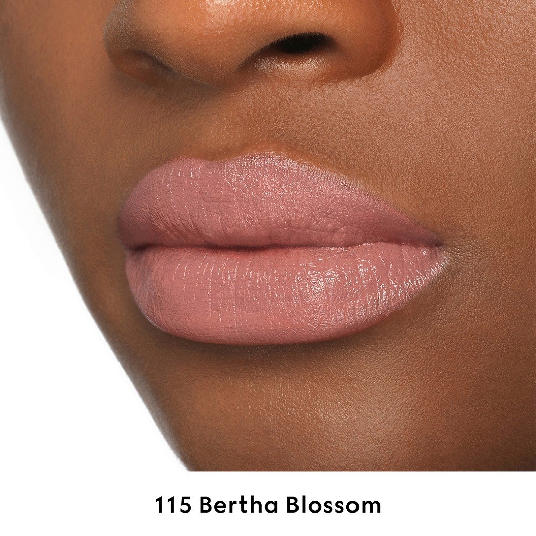 Помада для губ gucci beauty rouge à lèvres satin Gucci, 115 - bertha blossom, вес 3.5 гр. — фото 4