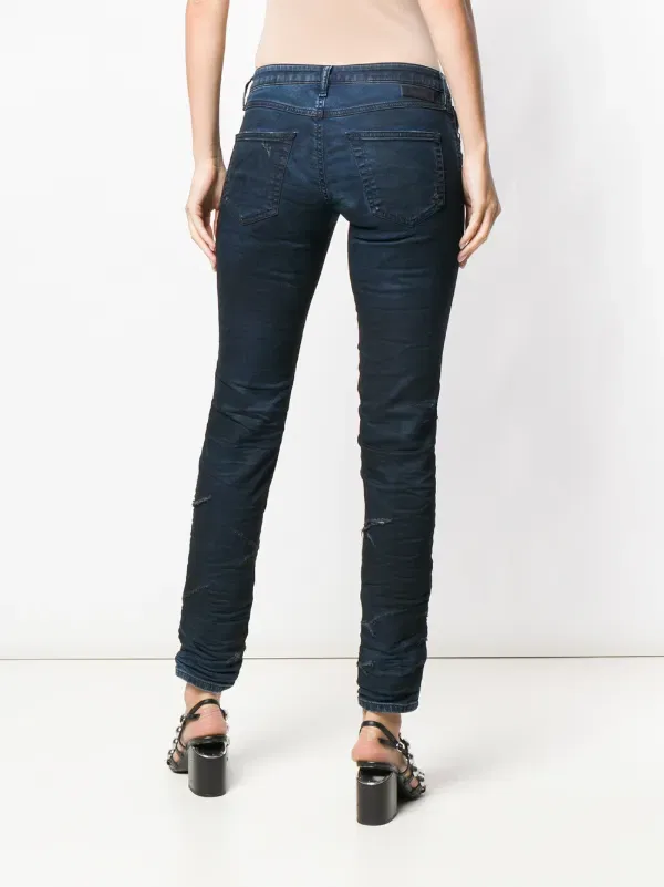 Джинсы Gracey joggjeans 069cg Diesel, синий — фото 4