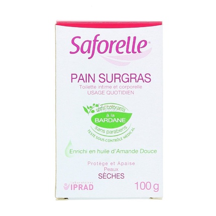 

Очищающее мыло с липидным обогащением 100 г Saforelle