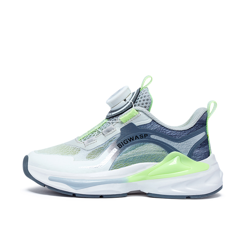 Детские кроссовки Low Top Kids BIG WASP, бело-фиолетовые — фото 2