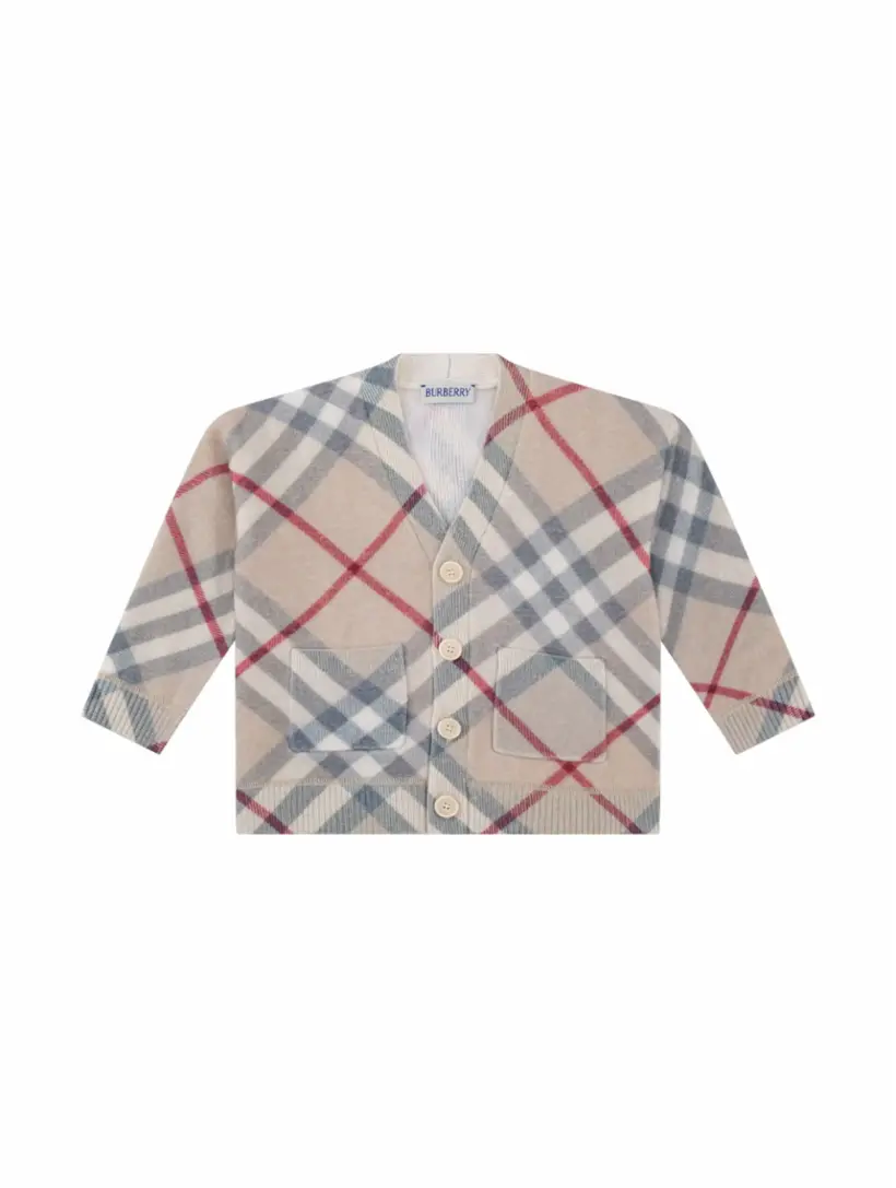 

Шерстяной кардиган Vintage Check Burberry, мультиколор