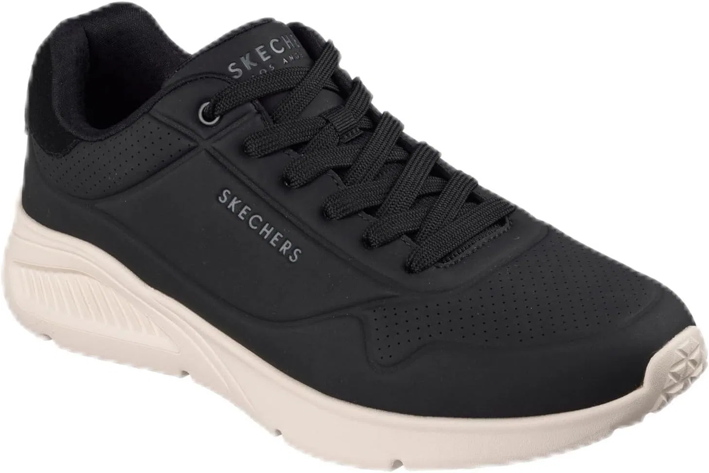 Мужские кроссовки Skechers UNO LITE на шнуровке, Black
