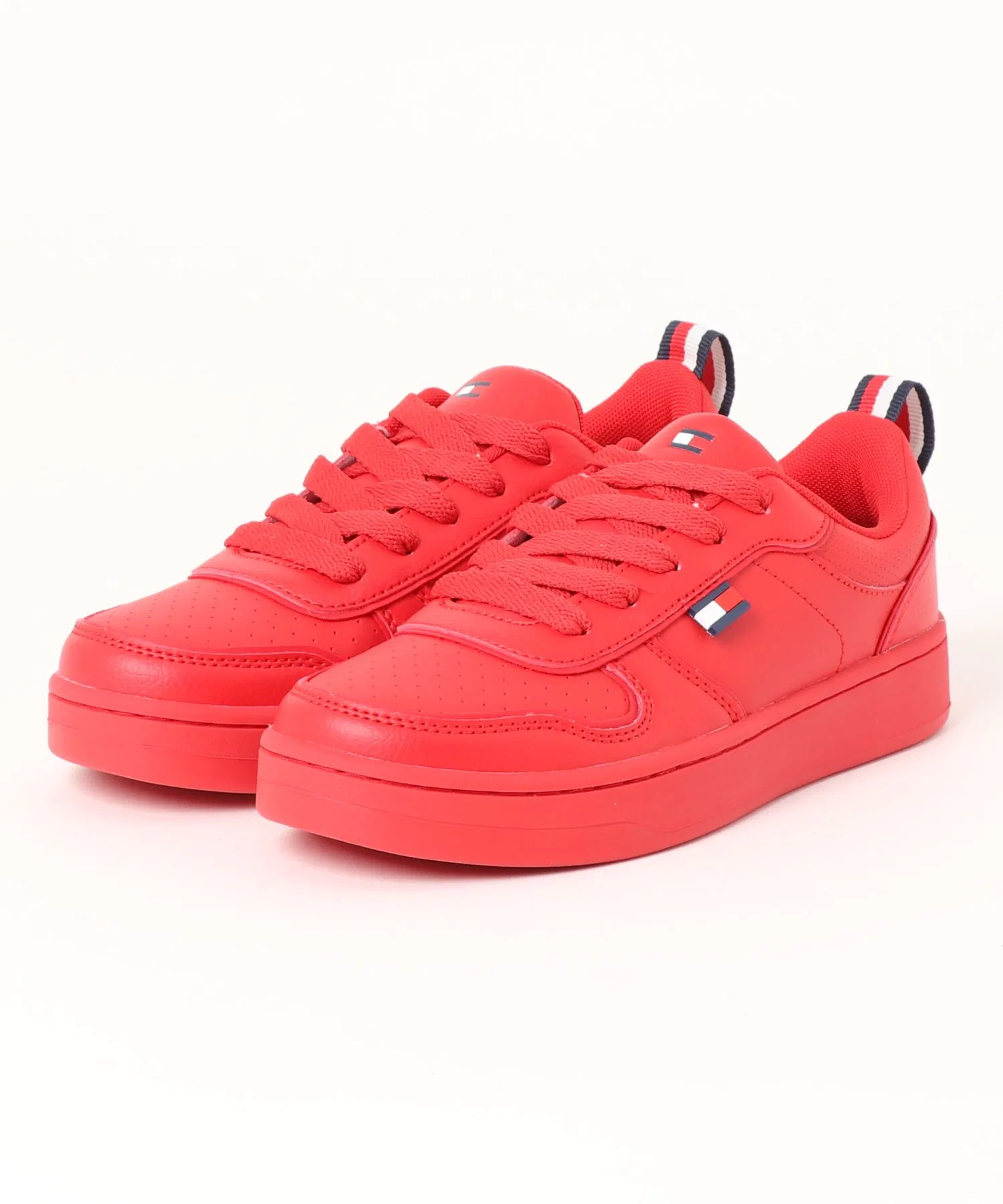Детские кроссовки TOMMY HILFIGER CADE COURT LOW красные