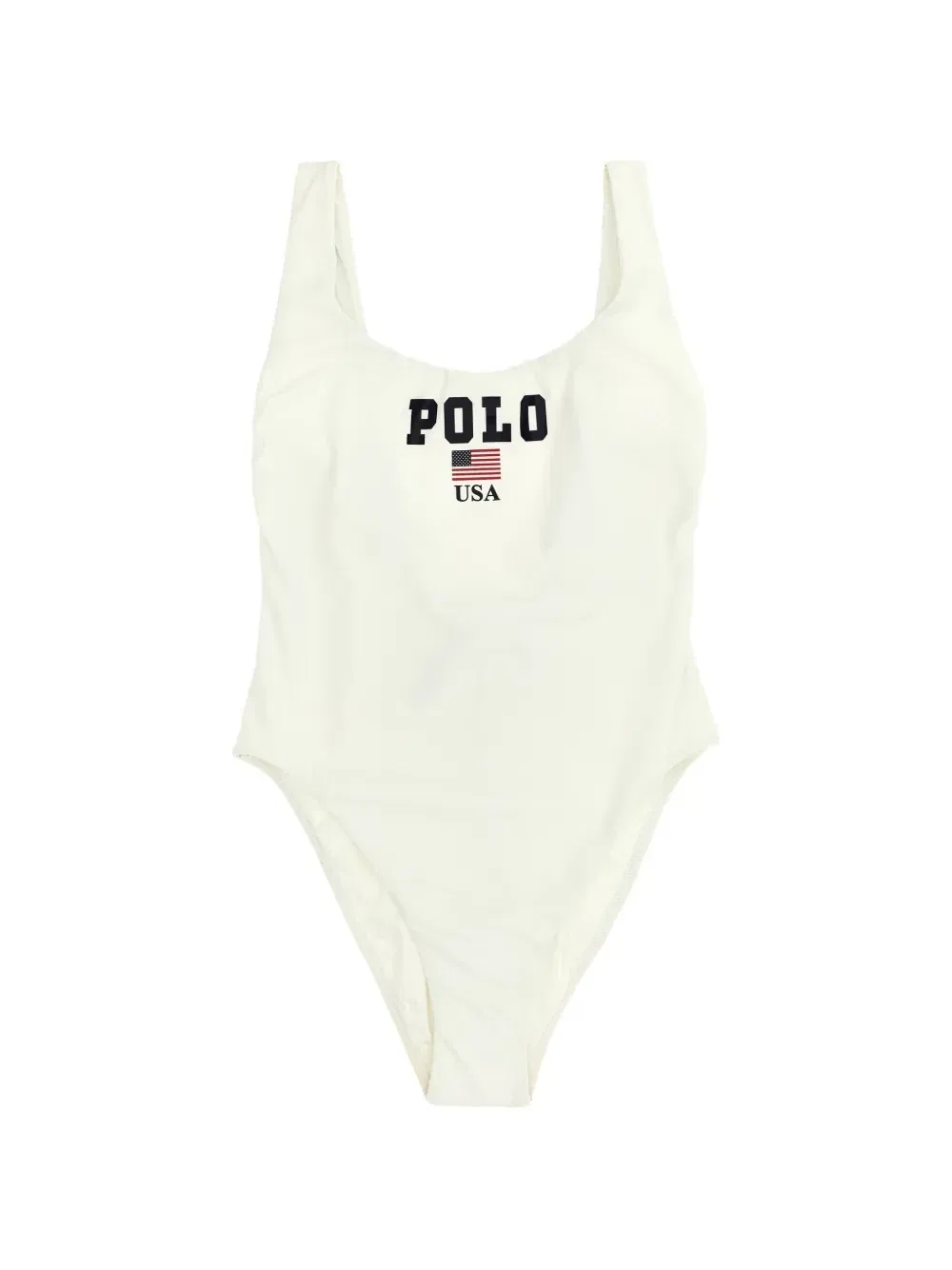 Купальник с логотипом Polo POLO RALPH LAUREN, белый