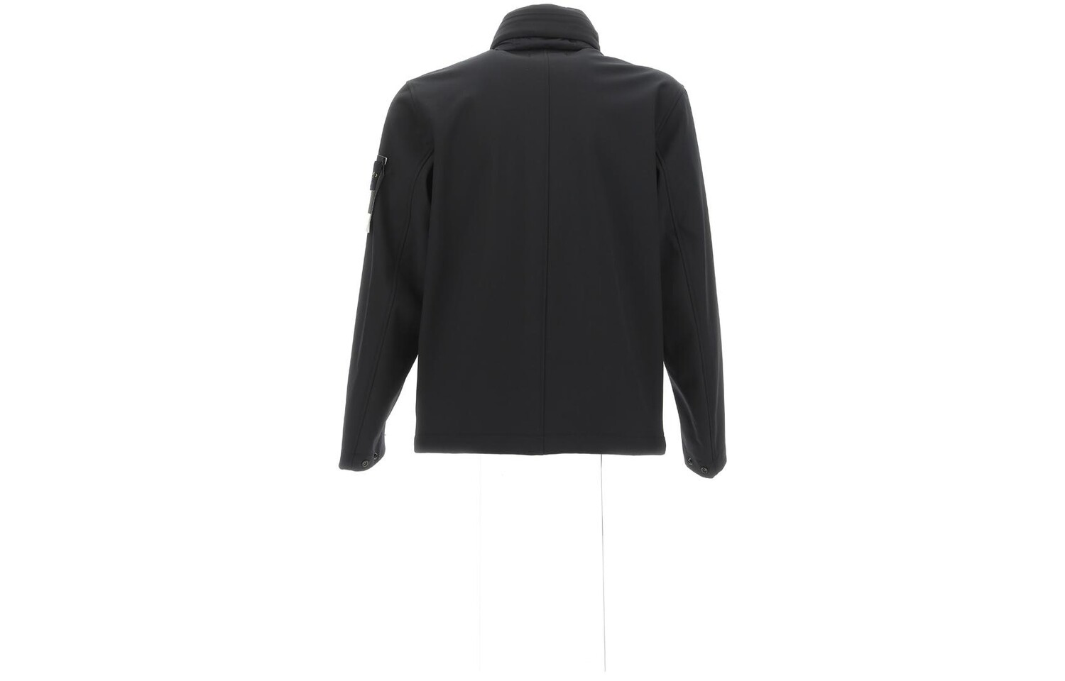 Куртка мужская Stone Island Logo-patch Zip-fastening, черный — фото 2