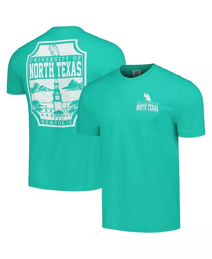 

Футболка мужская Kelly-Green North Texas Mean Green с логотипом Campus Icon Image One