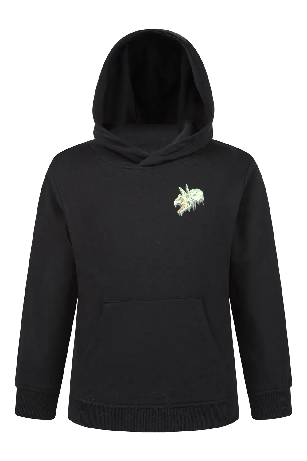 Худи детское с динозавром Mountain Warehouse, черный