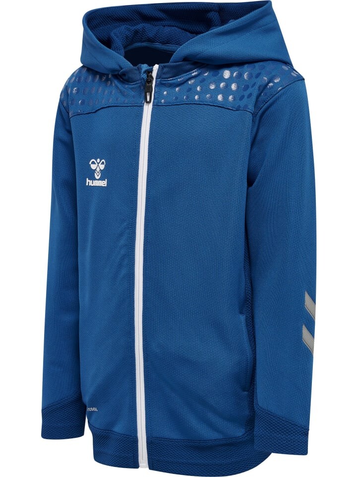 Худи Hummel Reißverschluss Hmllead Fußball Kinder, цвет true blue — фото 4