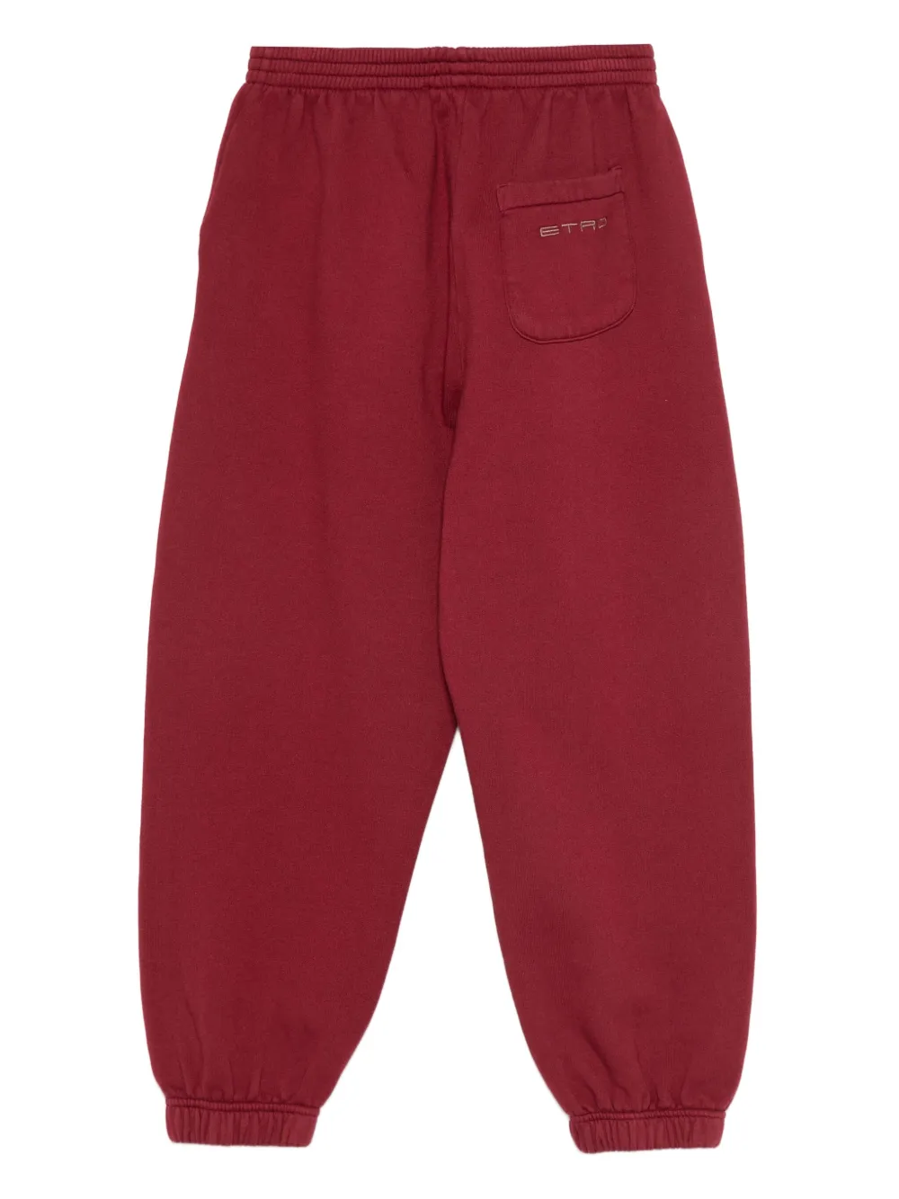 Спортивные брюки с эластичными манжетами ETRO KIDS, красный — фото 2
