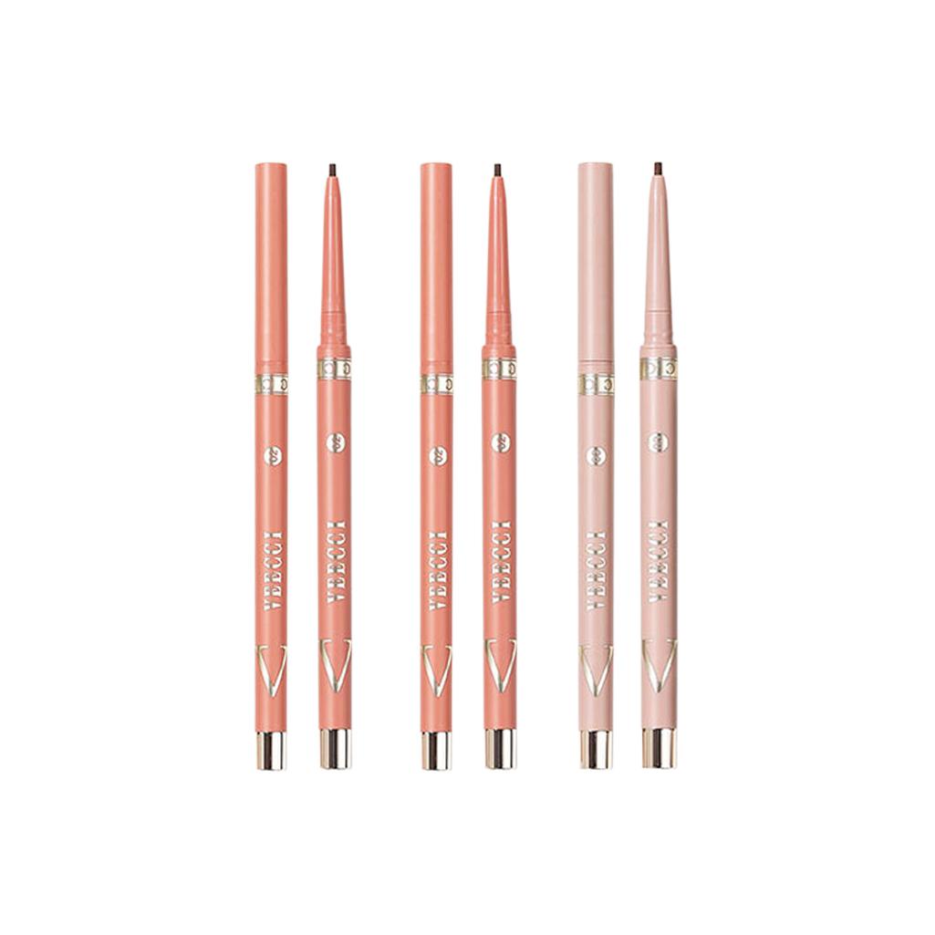 

Долговечные гелевые подводки для глаз с плоским наконечником для ровного нанесения, набор 2 шт VEECCI, коричневый