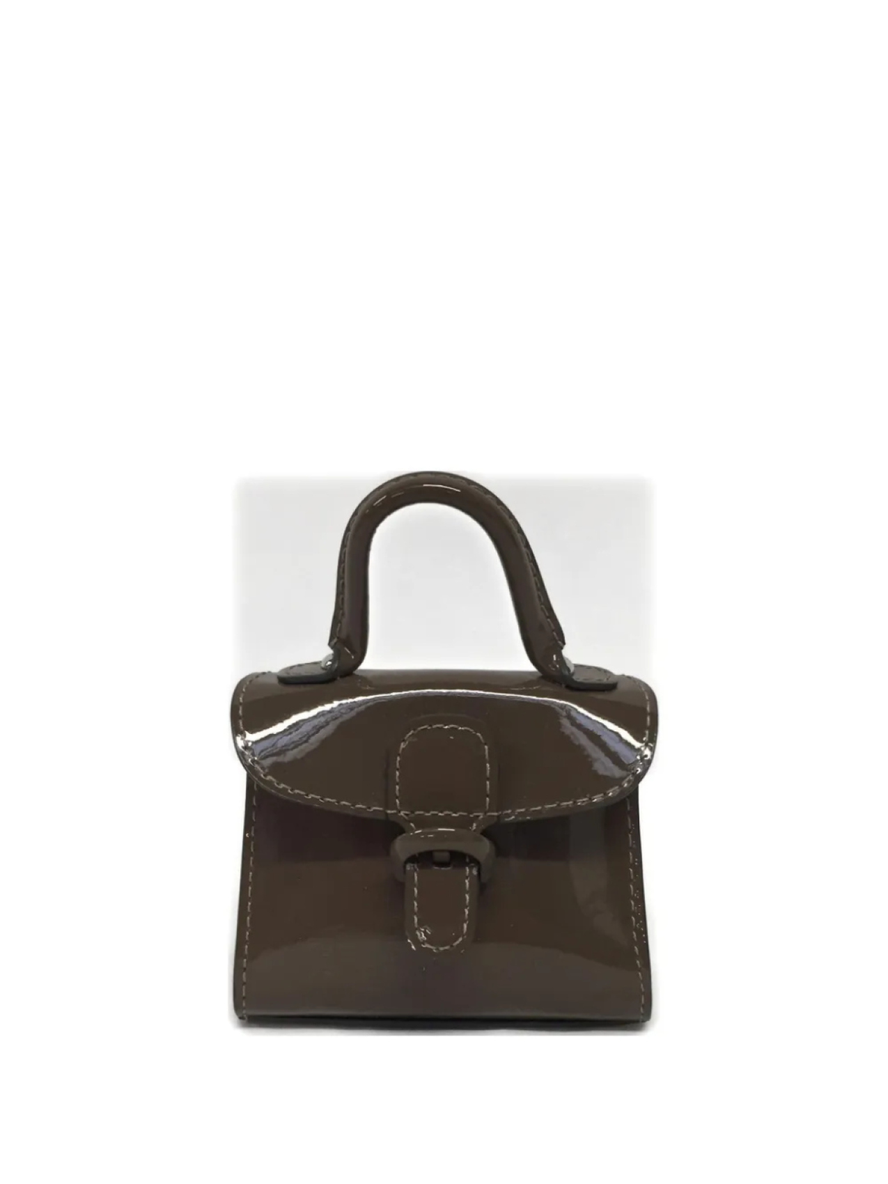 

Кожаная сумка-тоут Delvaux, коричневый