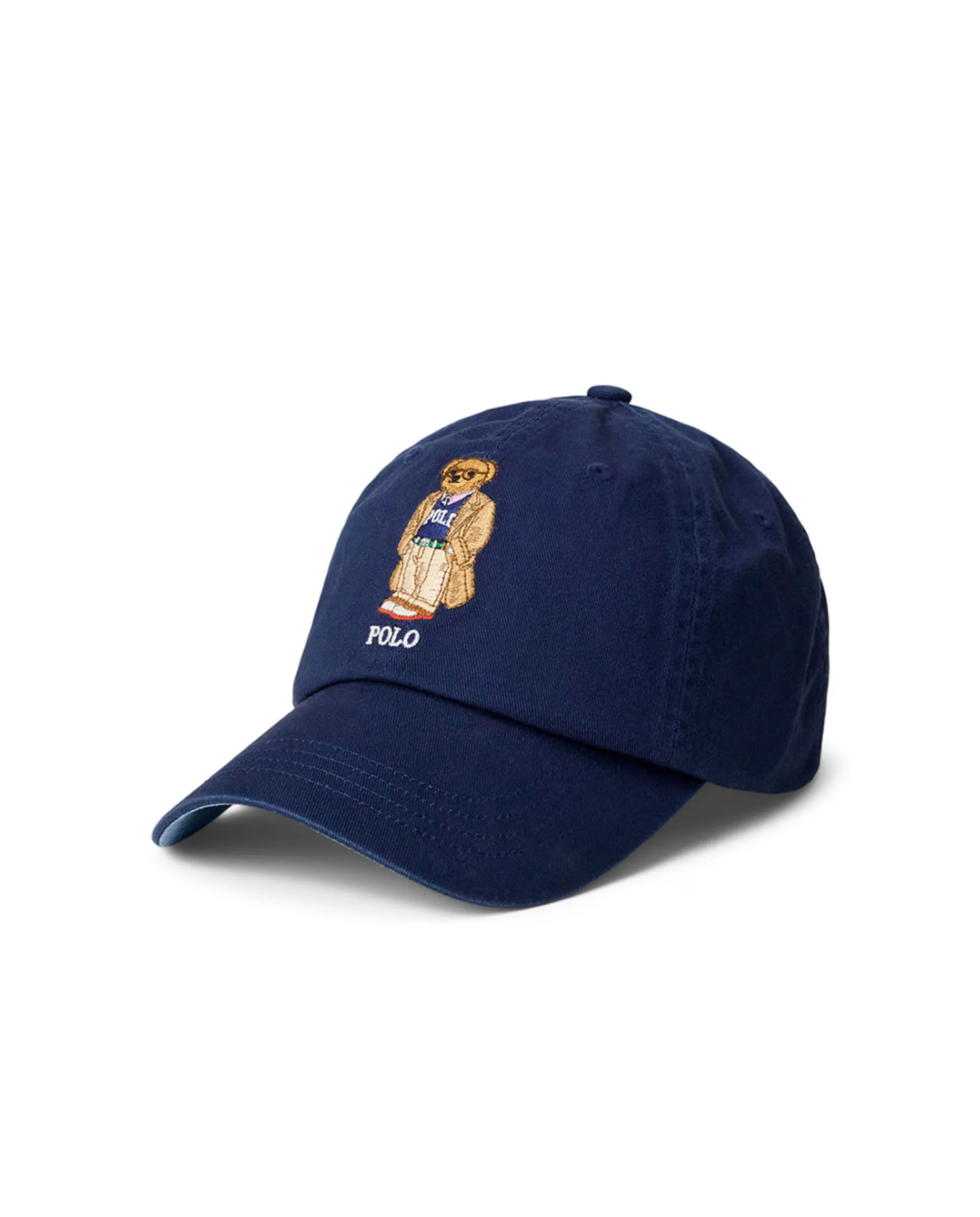 

Мужская хлопковая бейсболка с Polo Bear Polo Ralph Lauren, темно-синий