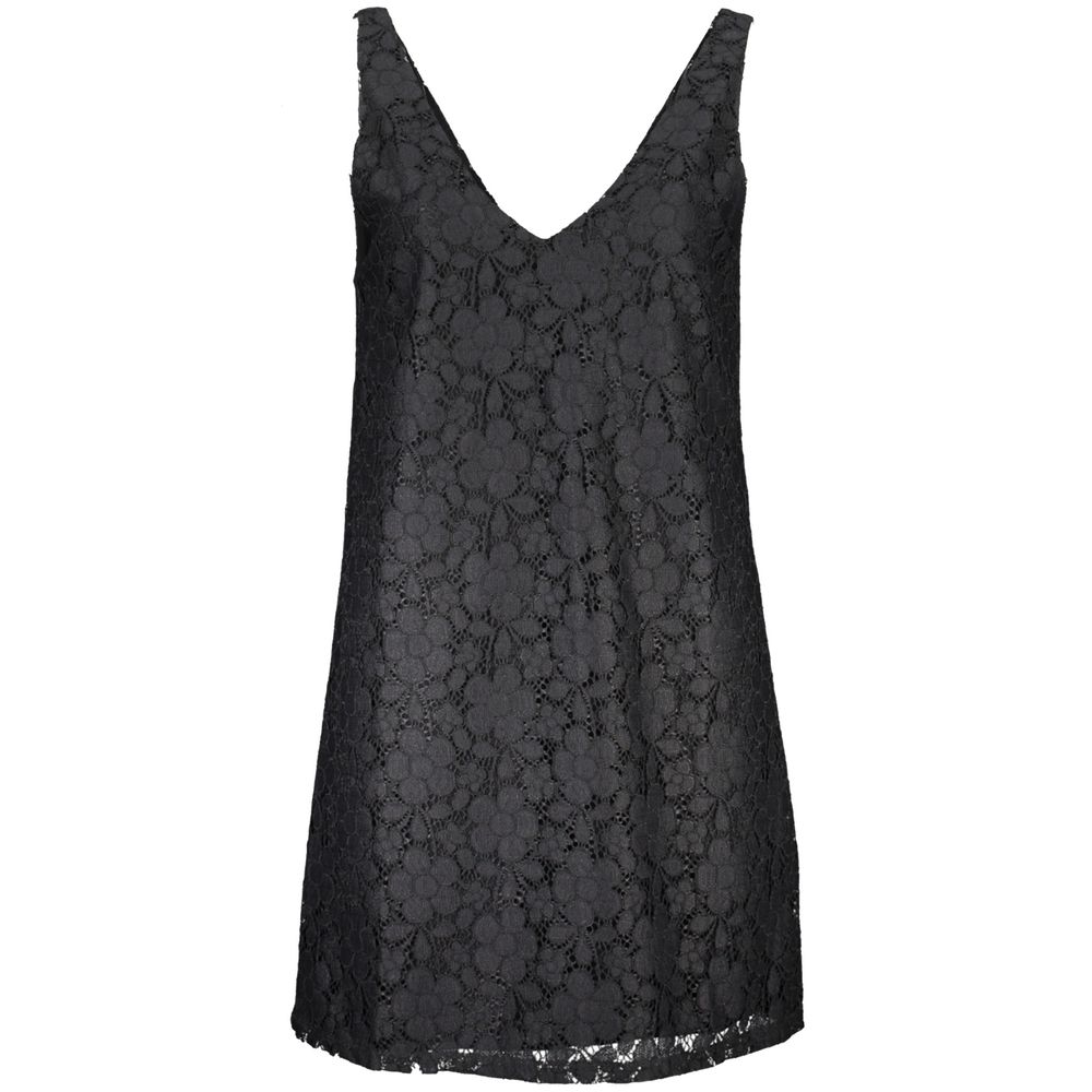 

Черное вискозное платье Desigual