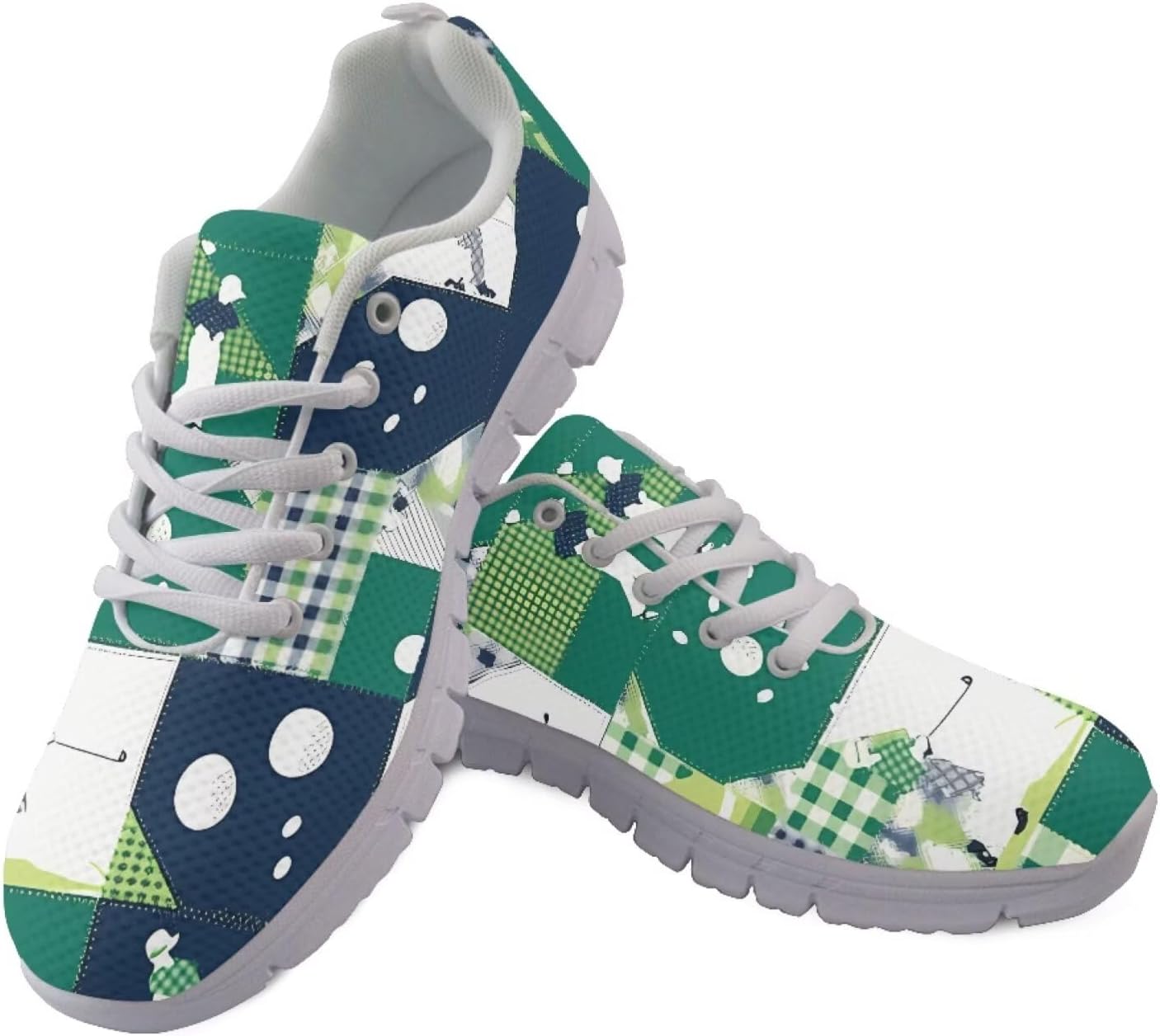 

Женские и мужские кроссовки Jeiento с противоскользящей подошвой, легкие, дышащие, для ходьбы и бега, Golf Ball Pattern