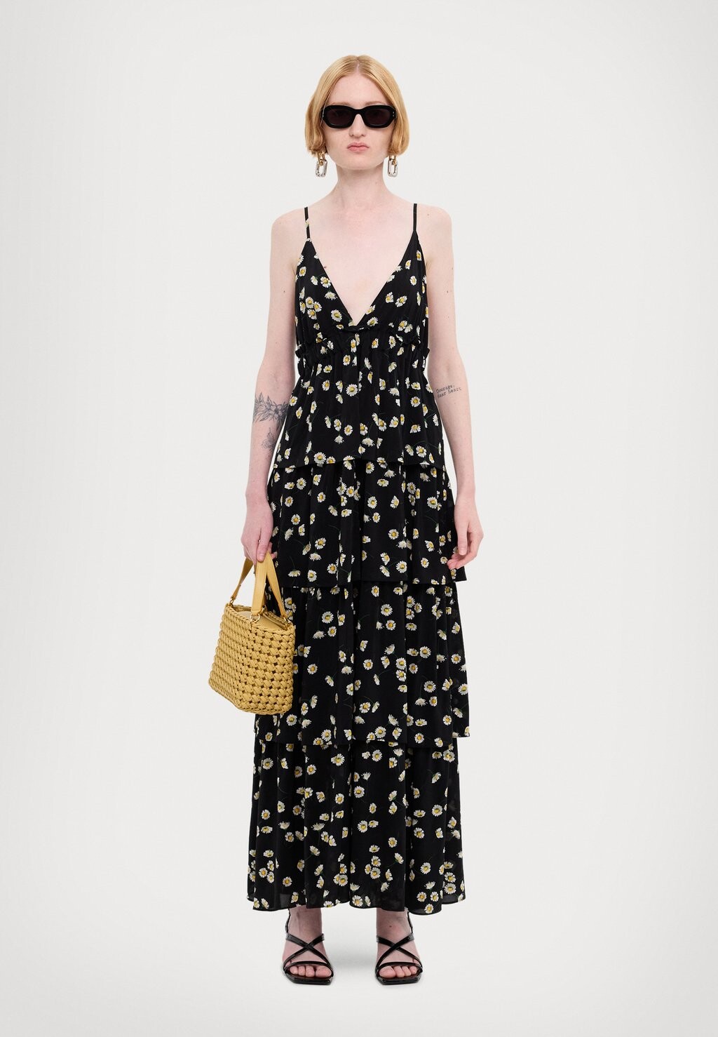 

Платье макси ROBE The Kooples, черный