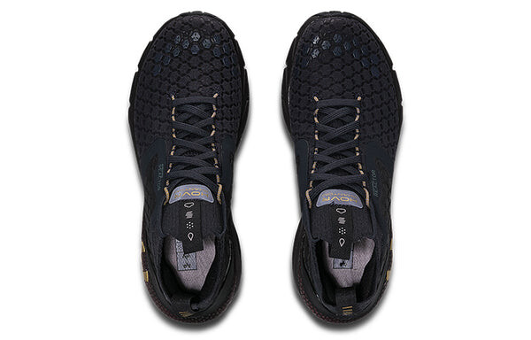 Кроссовки hovr phantom 2 coldgear reactor 'blackout purple' Under Armour, черный — фото 4