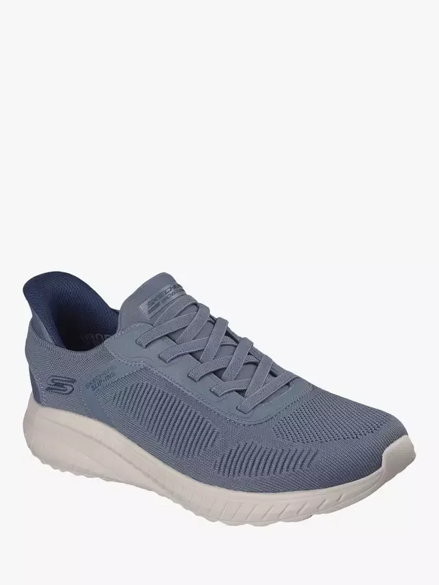 Кроссовки BOBS Sport Squad Chaos Solid Step Slip Ins Skechers, Slate — фото 2