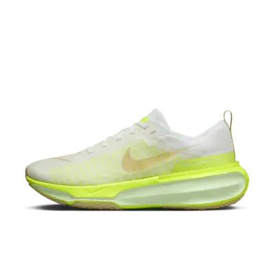 

Кроссовки Nike Invincible 3, цвет White/Volt/Sail/Team Gold