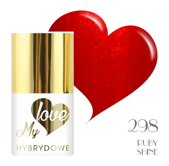 

Гибридный лак для ногтей Mylove UV/Led 298 Ruby Shine, SUNFLOWER