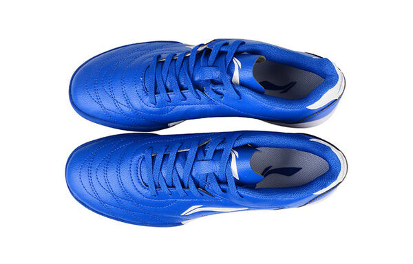 Кроссовки тренировочные футбольные бутсы tf Li-Ning, синий — фото 3