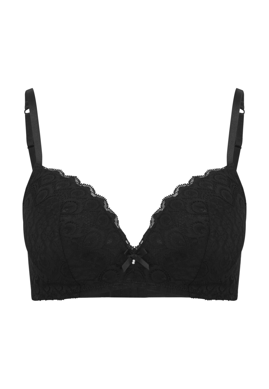 

Бюстгальтер без косточек nuance Bralette BH, черный