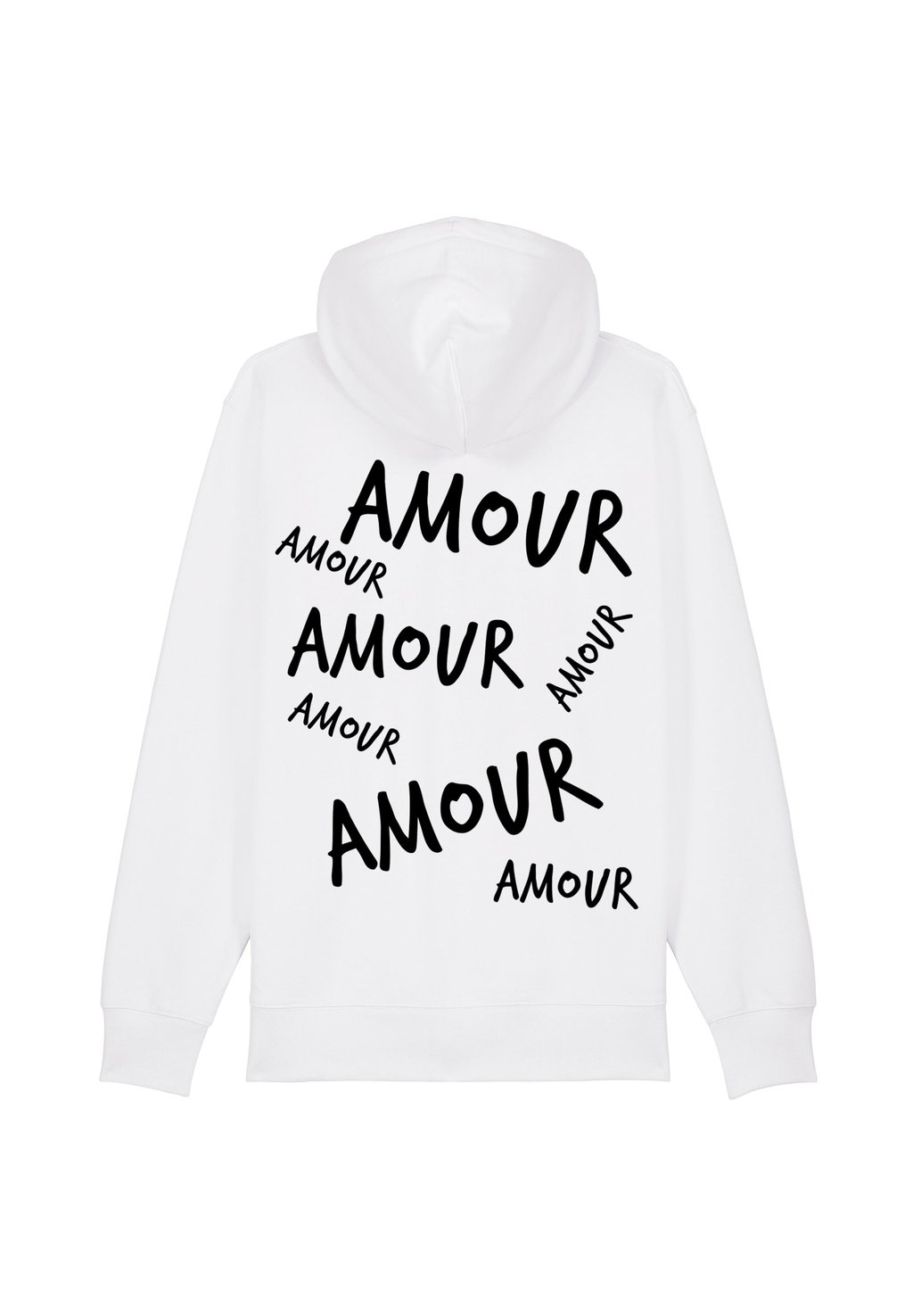 

Толстовка на молнии AMOUR3 BACK PRINT Mira Paris, белый