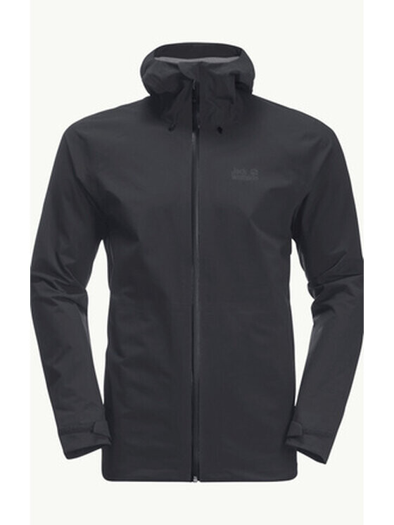 

Водонепроницаемая куртка regular fit Jack Wolfskin, черный