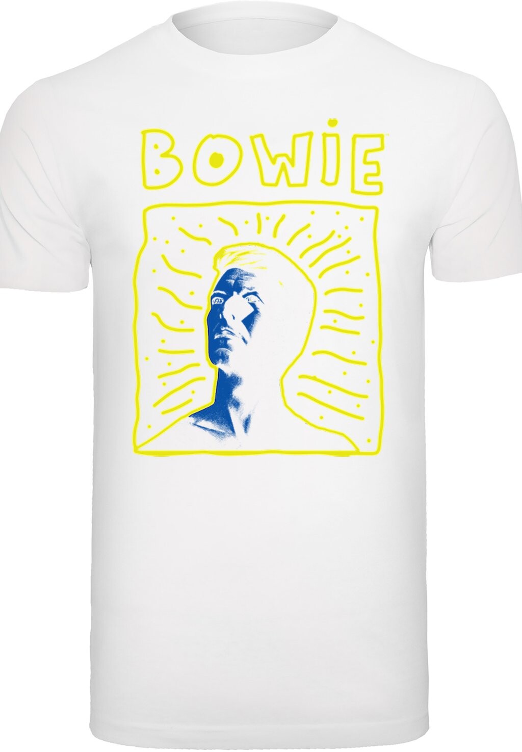 

Футболка с принтом DAVID BOWIE FRAME F4NT4STIC, белый